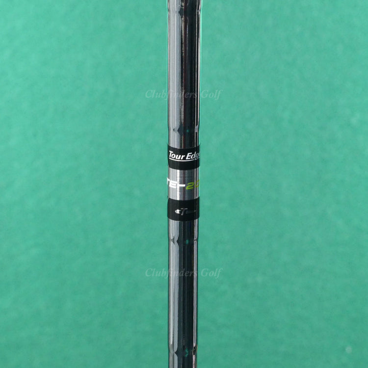 NEW LH Tour Edge TE-200 12-Piece Complete Set Factory Steel Uniflex w/Stand Bag