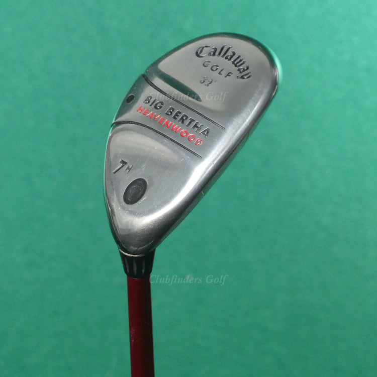 RARE Callaway Big Bertha Heavenwood 32° Hybrid 7H Iron RCH 75w Graphite Regular