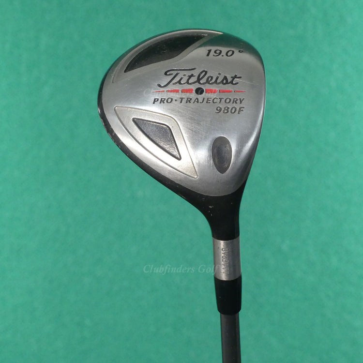 Titleist Pro Trajectory 980F Fairway 19° 5 Wood Factory 4375 Graphite Regular