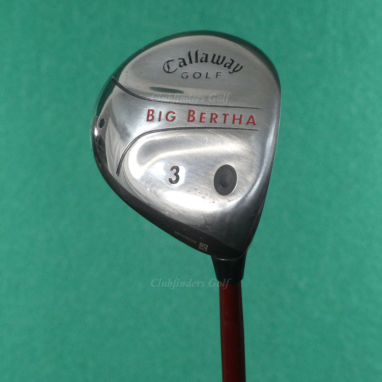Callaway Big Bertha 2004 Fairway 3 Wood Factory RCH 75w Graphite Regular