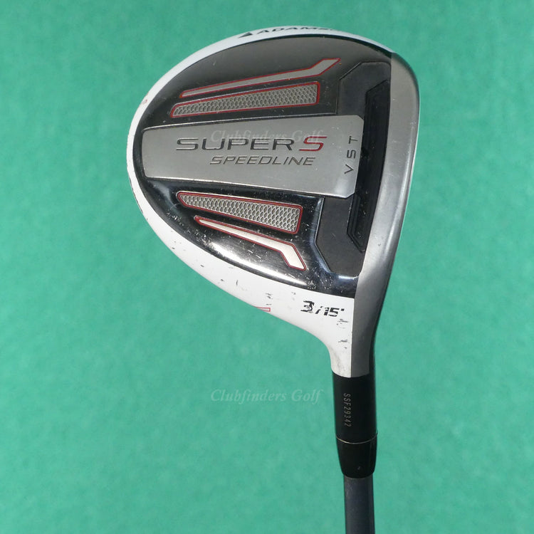 Adams Speedline Super S Fairway 15° 3 Wood GT Tight Lies Graphite Stiff