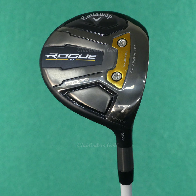 Callaway Rogue ST MAX D Fairway 22° 7 Wood Fujikura Graphite Stiff w/ HC