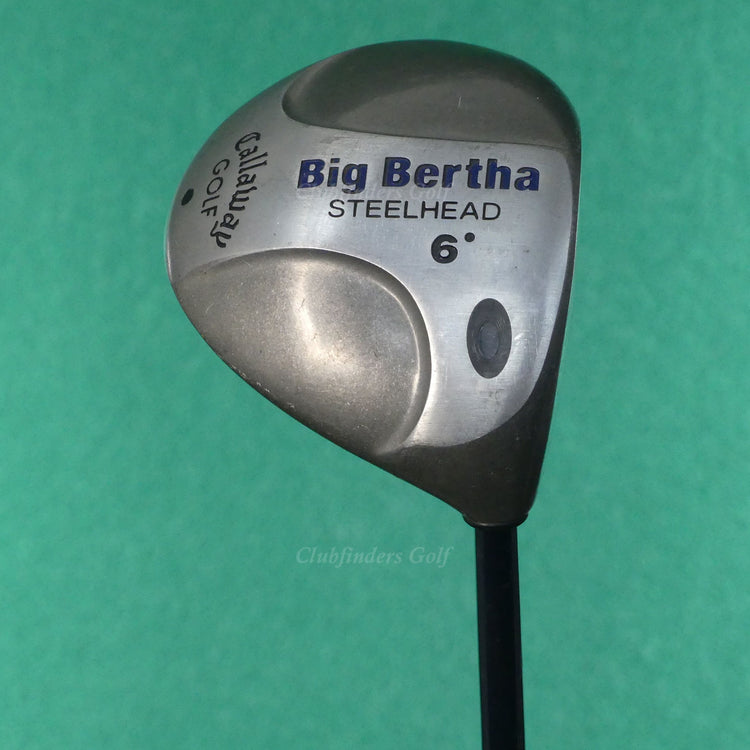 Callaway Big Bertha Steelhead 6° Driver Factory RCH 99 Graphite Firm