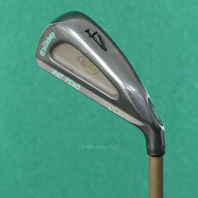 Lady Callaway S2H2 Patent Pending Single 4 Iron Factory Gems Graphite Ladies
