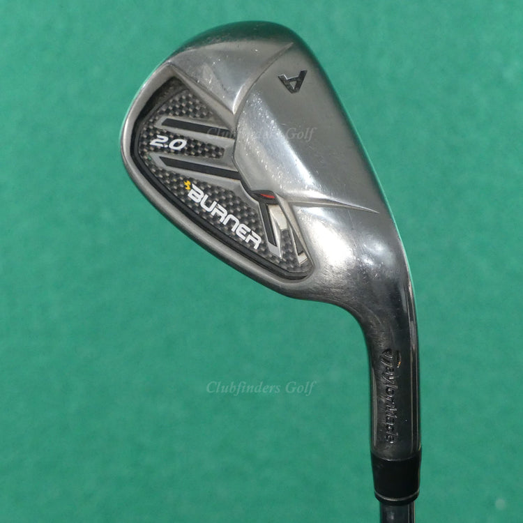 TaylorMade Burner 2.0 High Polish AW Approach Wedge Factory 85 Steel Stiff