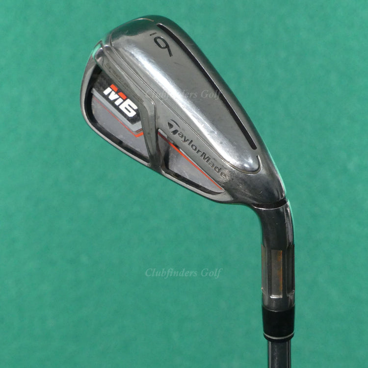 TaylorMade M6 Single 6 Iron Factory KBS Max 85 Steel Stiff