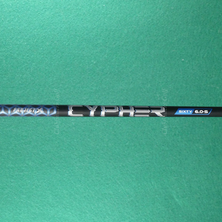 TaylorMade Qi Single 6 Iron Project X Cypher Sixty 6.0-S Graphite Stiff