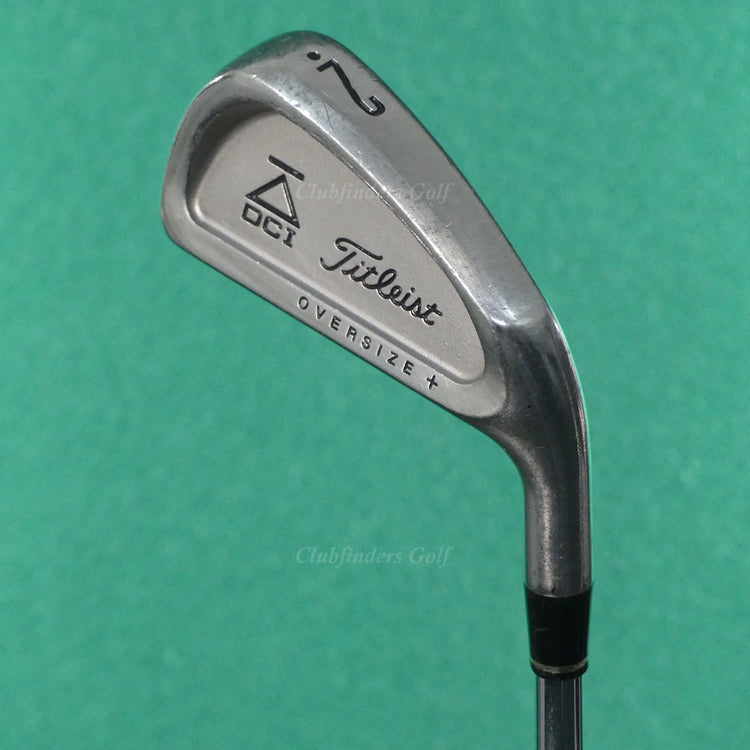 Titleist DCI Black Oversize+ Single 2 Iron Factory TriSpec Steel Regular