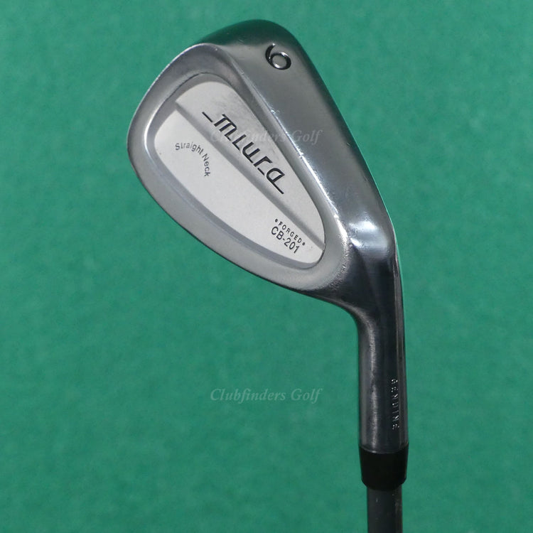 Miura CB-201 Straight Neck Forged Single 9 Iron ACCRA 90i Graphite Stiff