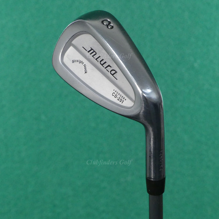 Miura CB-201 Straight Neck Forged Single 8 Iron ACCRA 90i Graphite Stiff