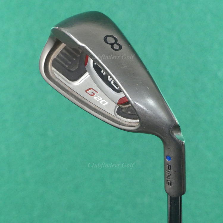 Ping G20 Blue Dot Single 8 Iron Factory CFS Steel Stiff