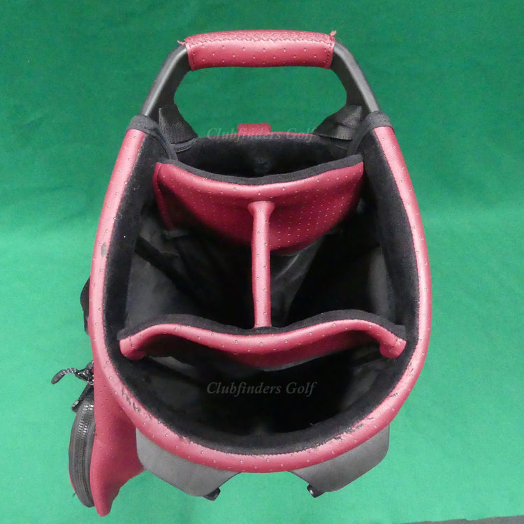 Ogio 2024 Shadow Cabernet 4-Way Golf Stand Bag w/ Raincover
