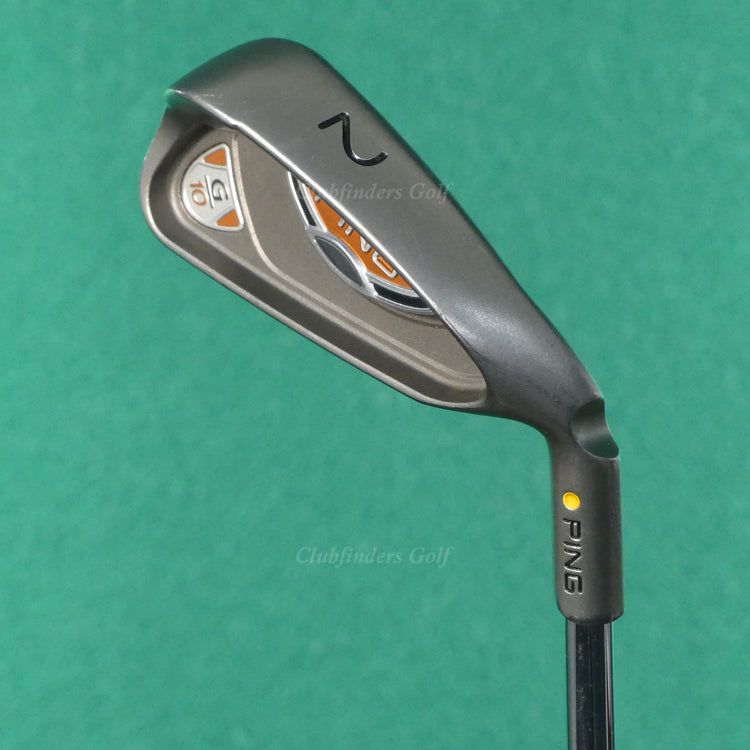 RARE Ping G10 Yellow Dot Single 2 Iron WRX Project X Rifle 6.0 Steel Stiff