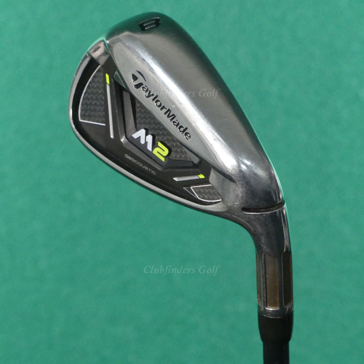 TaylorMade M2 2017 Single 8 Iron Factory REAX 75 Graphite Stiff