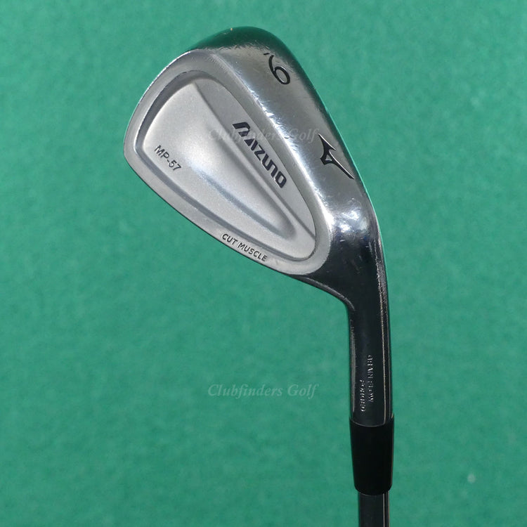 Mizuno MP-57 Cut Muscle Forged Single 9 Iron Precision Rifle FCM 5.5 Steel Firm