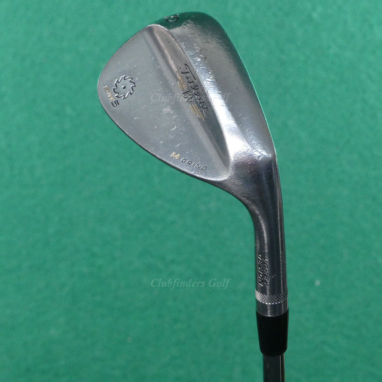 Titleist Vokey SM5 Tour Chrome M Grind 56-10 56° SW Sand Wedge Steel Wedge