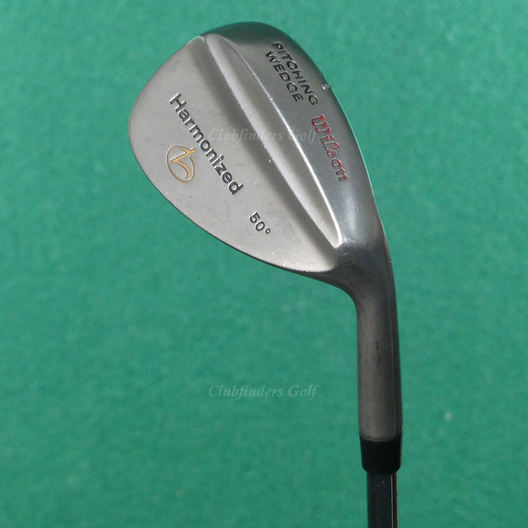 Wilson Harmonized Satin 50° PW Pitching Wedge True Temper Steel Stiff