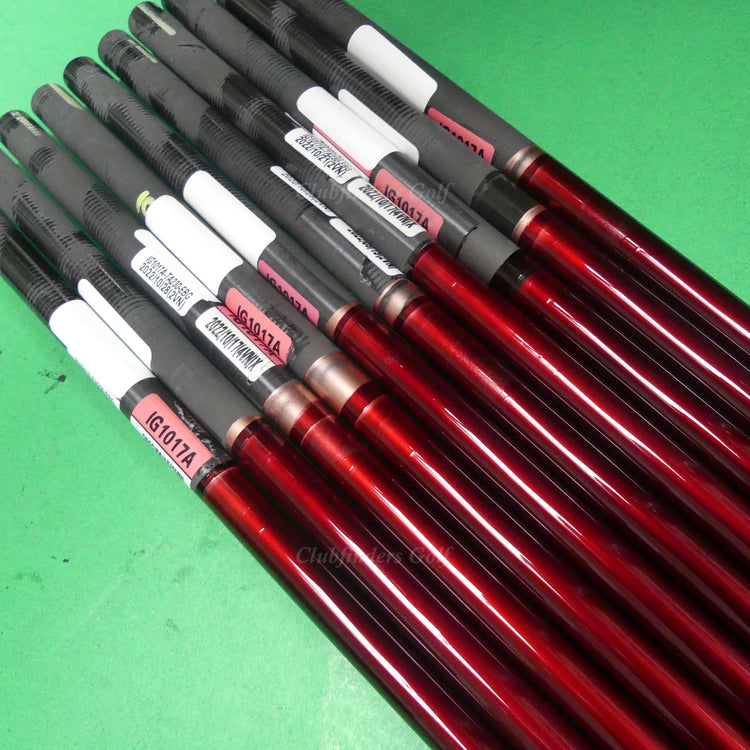 NEW Fujikura Ventus TR Red HB 5-A .370 Senior 41.5" Hybrid Iron Shafts SET OF 10