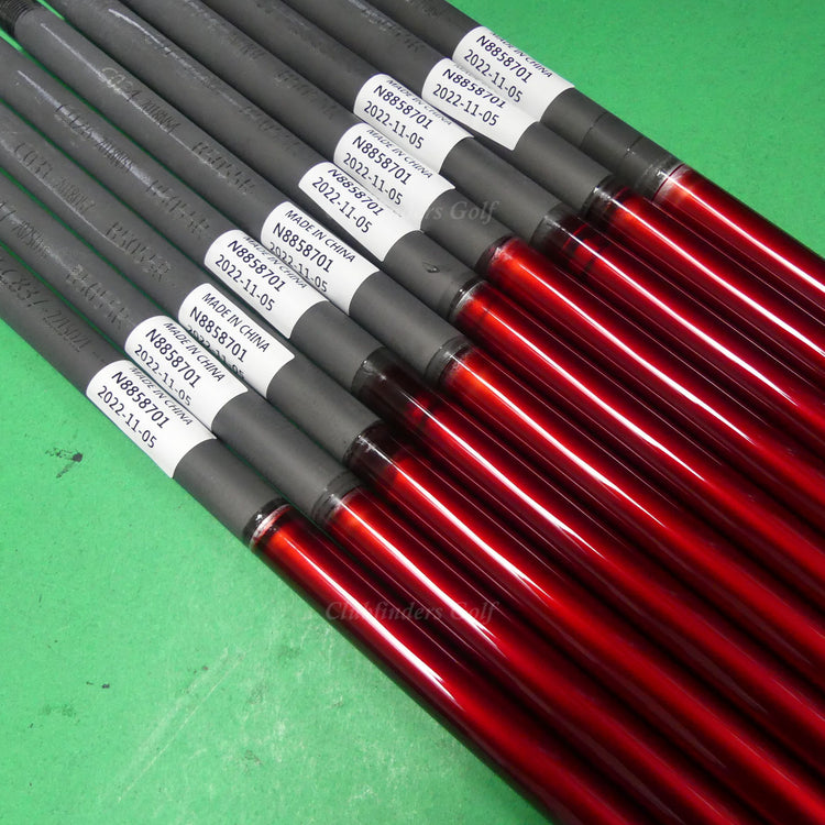 Fujikura Ventus TR Red HB 6-R .370 Regular 41.5" Hybrid Iron Shafts SET OF 10