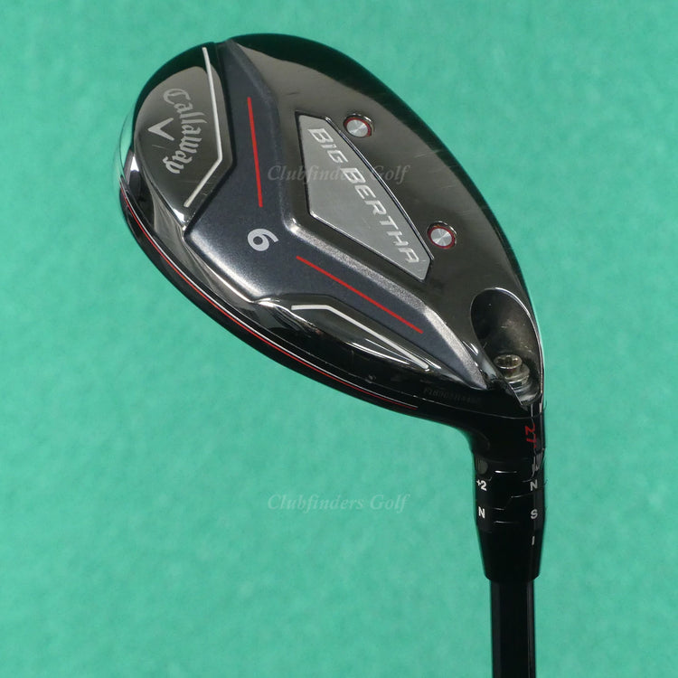 Callaway Big Bertha 2019 27° Hybrid 6 Iron Kai'li HY Graphite Extra Stiff w/ HC