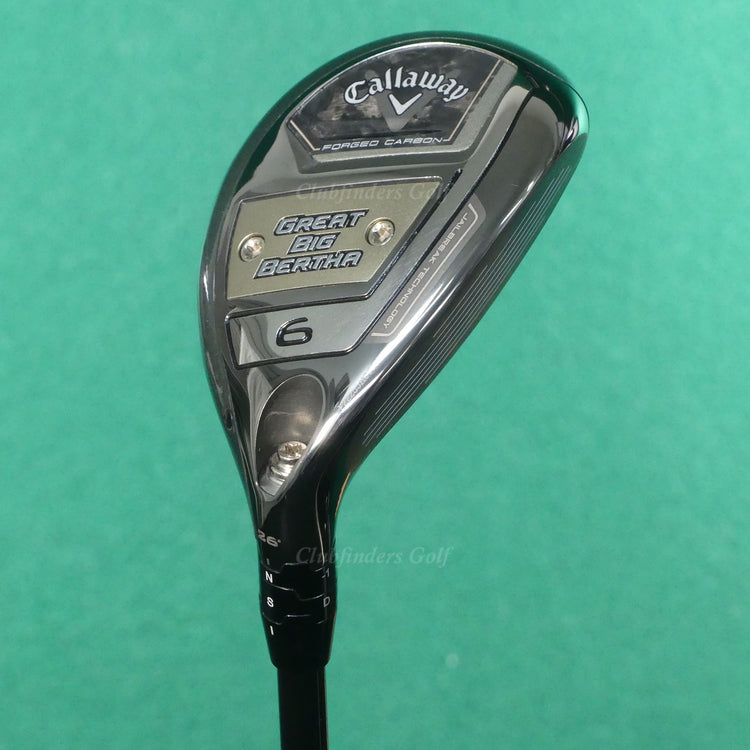 Callaway 2023 Great Big Bertha 26° Hybrid 6 Iron Ventus TR Graphite Regular & HC
