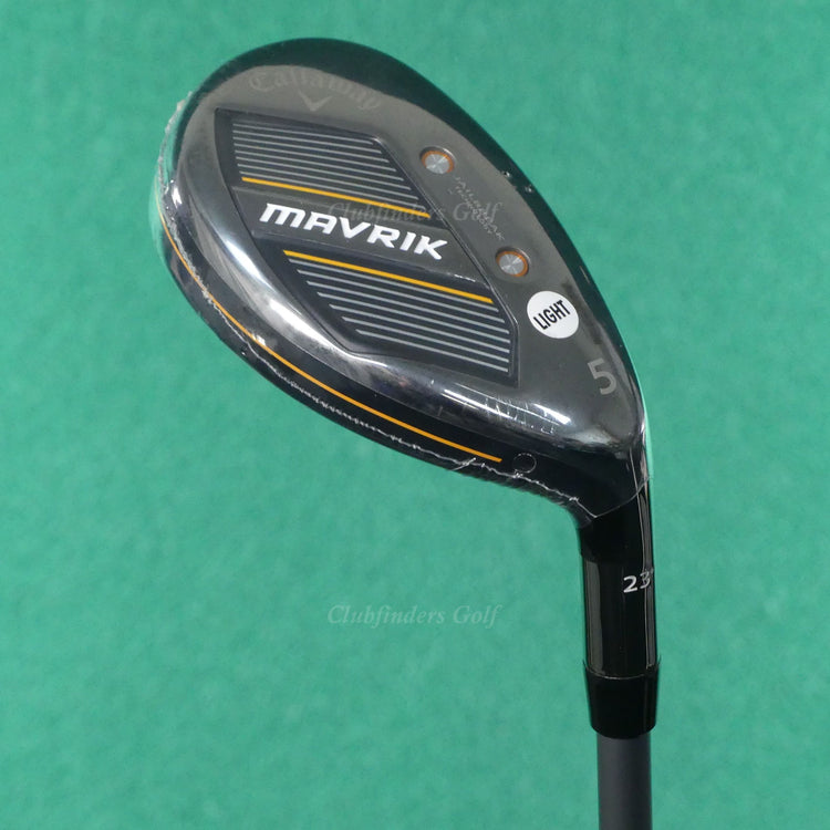 NEW Callaway Mavrik 23° Hybrid 5 Iron Catalyst 55 5.0 Graphite Seniors w/ HC