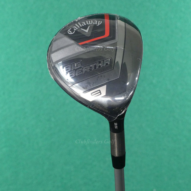 RARE Callaway 2023 Big Bertha Fairway 25° 9 Wood Aldila Graphite Seniors w/ HC