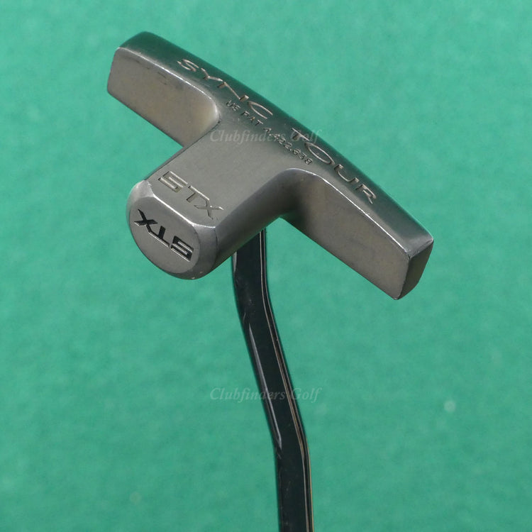 STX Sync Tour Black Insert Double-Bend 35" Putter Golf Club