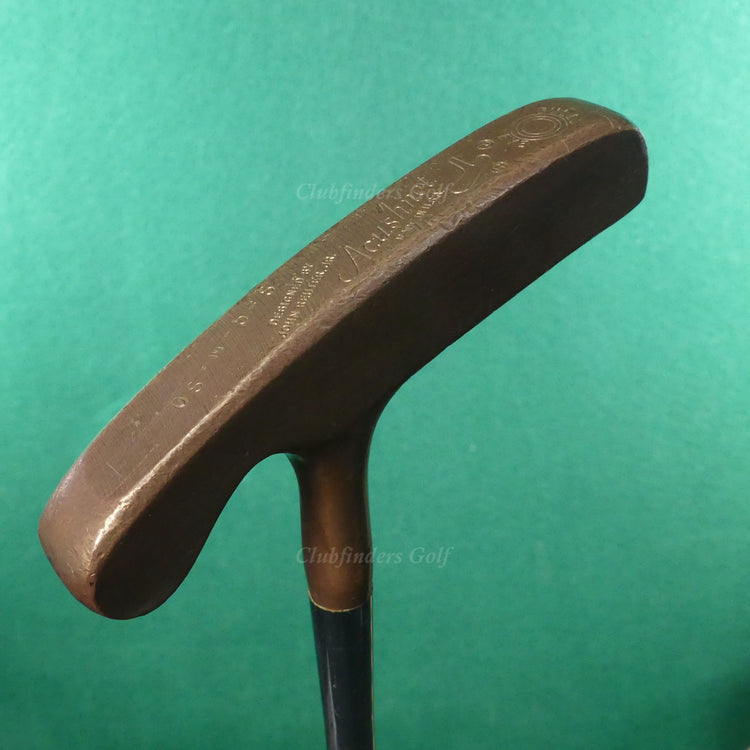VINTAGE Acushnet Bulls Eye John Reuter Jr OS M 5 S Two-Way 35" Putter Golf Club