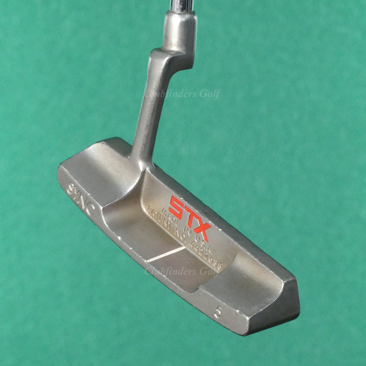 STX Sync 5 Black Insert Plumbers-Neck 35" Putter Golf Club