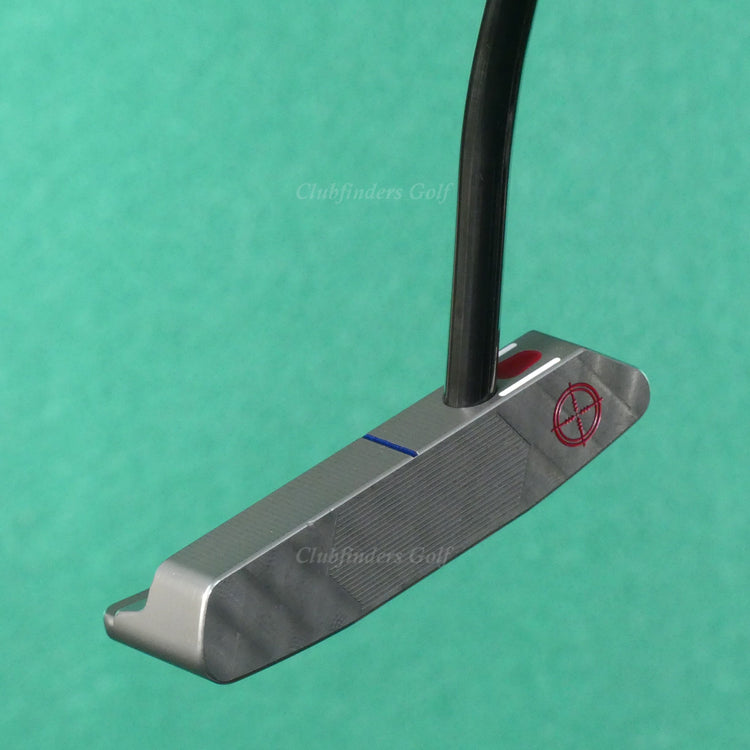 SeeMore M7 Tour Platinum Series Double-Bend 34" Putter Golf Club w/ Headcover