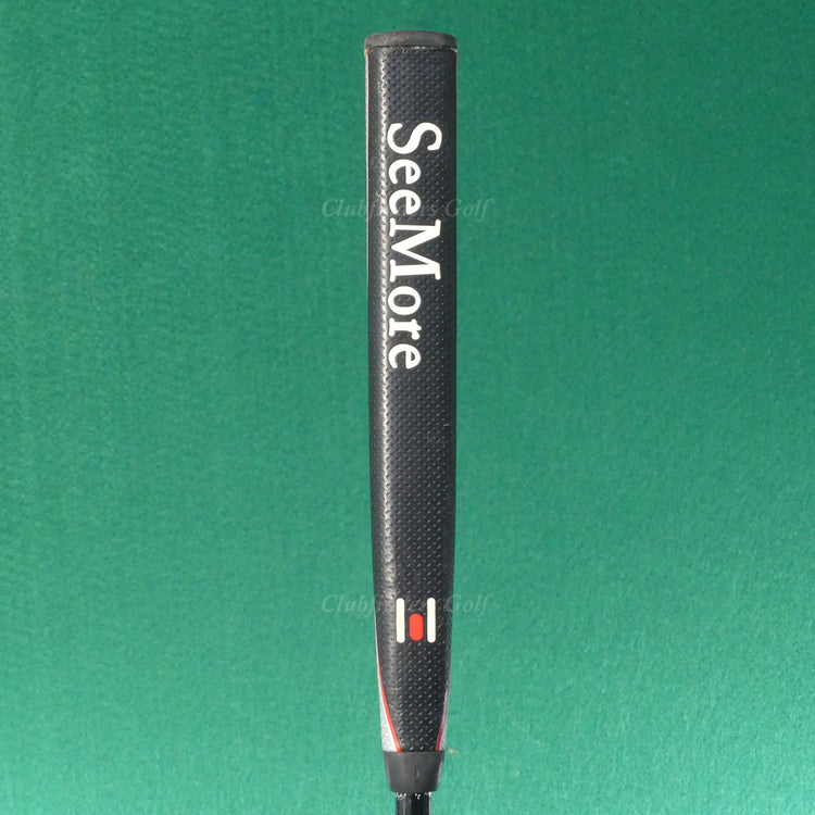 SeeMore M7 Tour Platinum Series Double-Bend 34" Putter Golf Club w/ Headcover