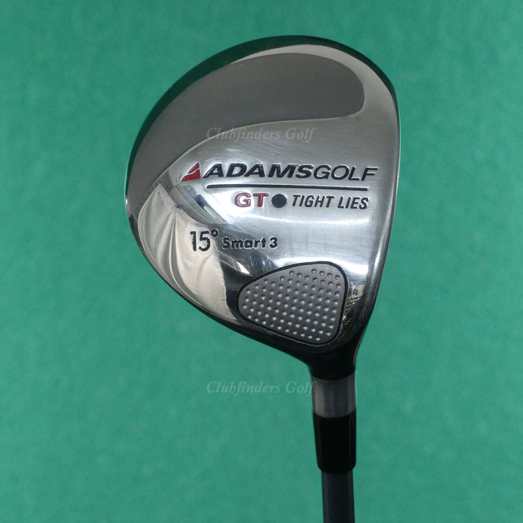 Adams GT Tight Lies Fairway 15° Smart 3 Wood Factory Ultralite Graphite Stiff