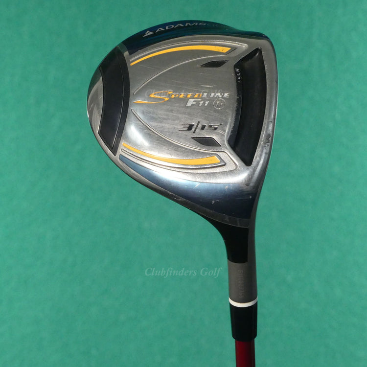 Adams Speedline F11 Ti Fairway 15° 3 Wood Matrix Ozik XCon-7.1 Graphite Stiff