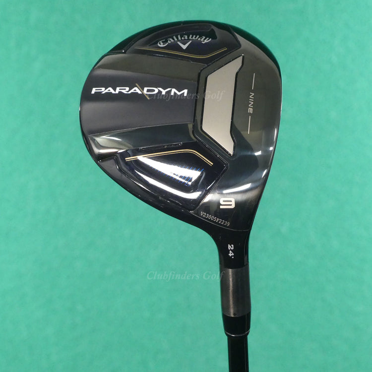 Callaway Paradym Fairway 24° 9 Wood Ventus Red FW 5-A Graphite Seniors w/ HC