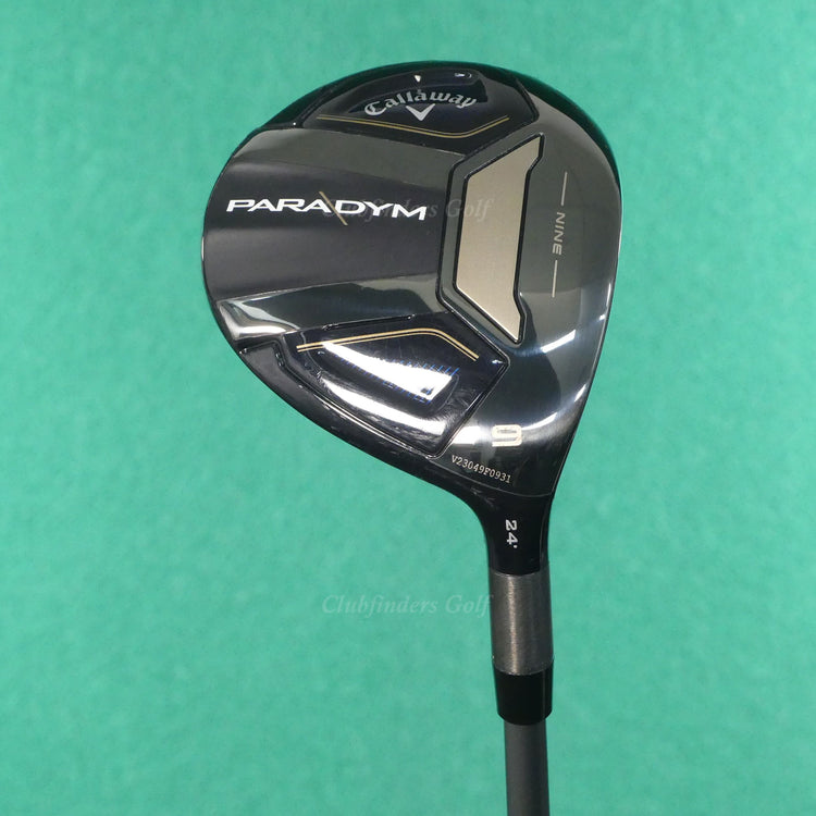 Callaway Paradym Fairway 24° 9 Wood Fujikura Air Speeder 50 Graphite Regular &HC