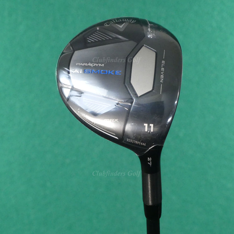 Callaway Paradym Ai Smoke Max 27° 11 Wood Ventus Blue 5-A Graphite Seniors w/ HC