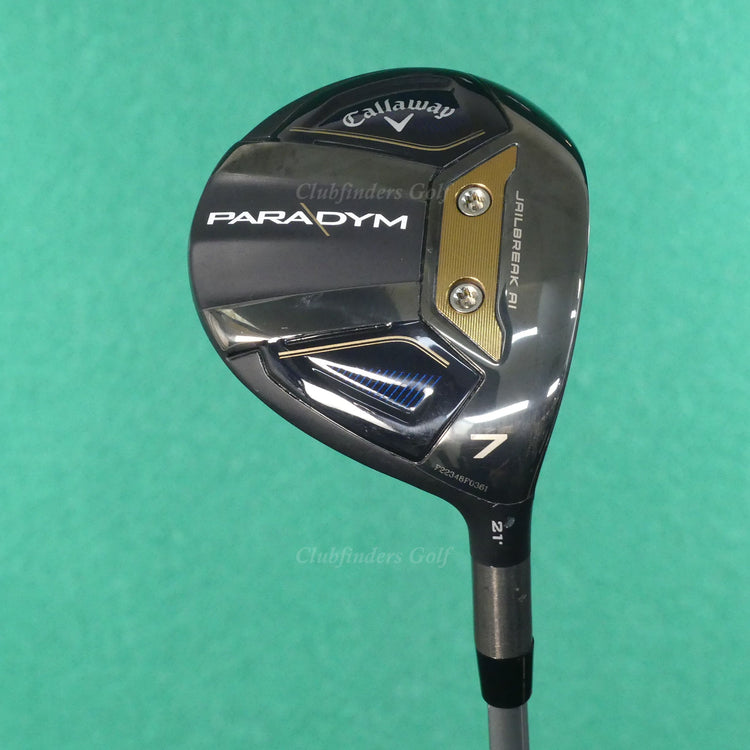 Lady Callaway Paradym Fairway 21° 7 Wood Aldila Ascent 40 Graphite Women's w/ HC
