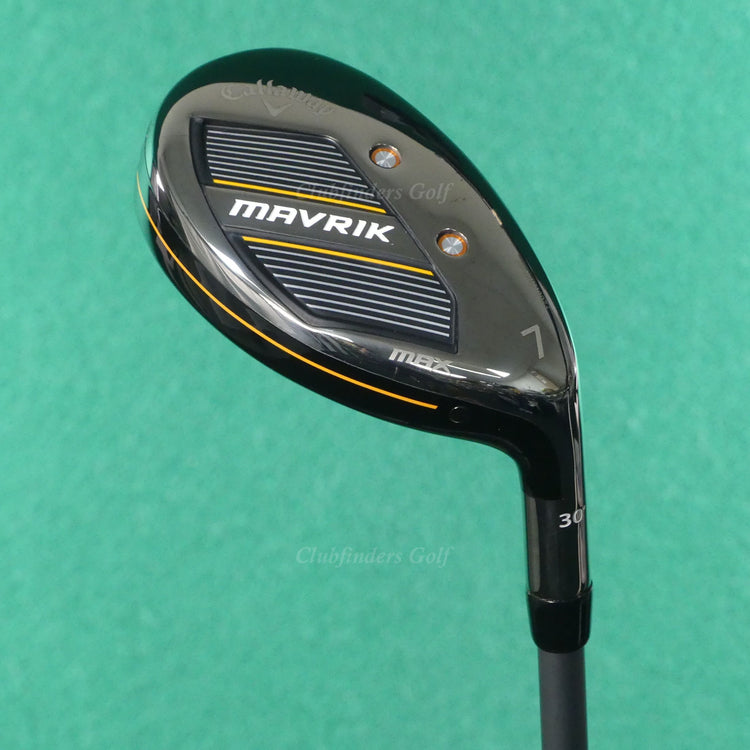 Callaway Mavrik Max 30° Hybrid 7 Iron Catalyst 55 5.0 Graphite Seniors w/ HC