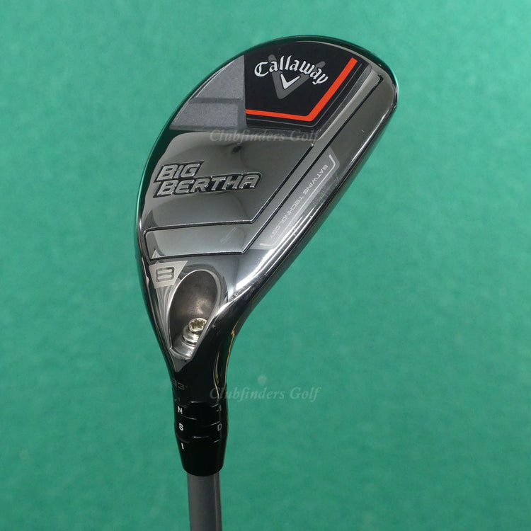 Callaway Big Bertha 2023 33° Hybrid 8 Iron Aldila Ascent 50 Graphite Seniors &HC