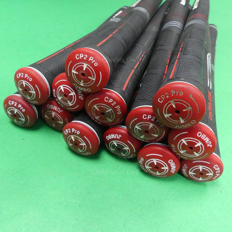Golf Pride CP2 Pro Jumbo 60R Round Pulled Iron/Wood Grips LOT OF 13