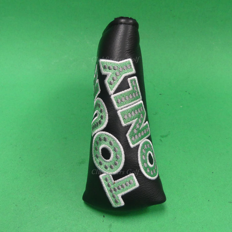 RARE Piretti Vintage Showtime Tour Only Black/Green Blade Putter Headcover