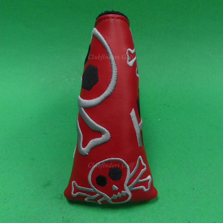 Bettinardi Skull & Bones T Hive Tour Only Red/Black/Grey Blade Putter Headcover