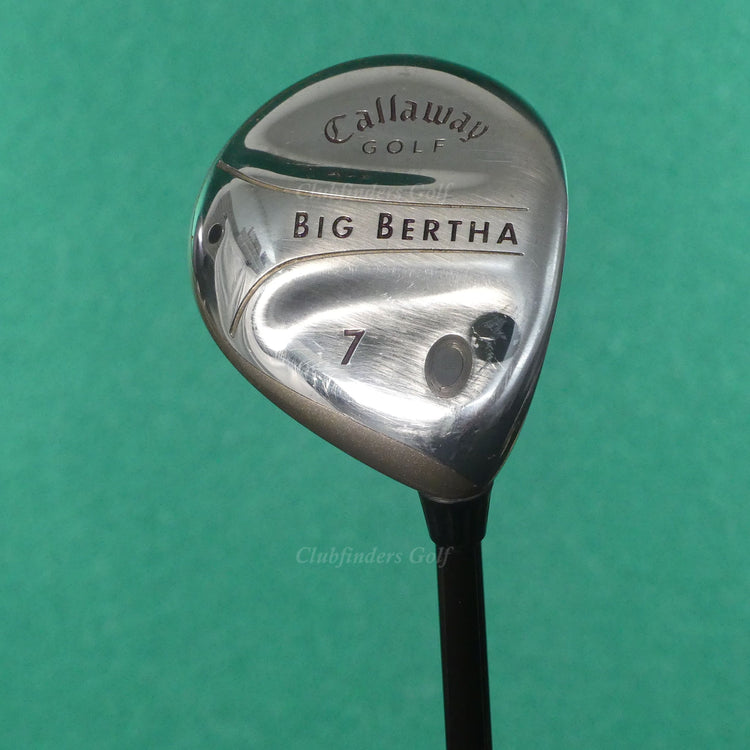 Lady Callaway Big Bertha 2004 Fairway 7 Wood Gems 55w Graphite Ladies