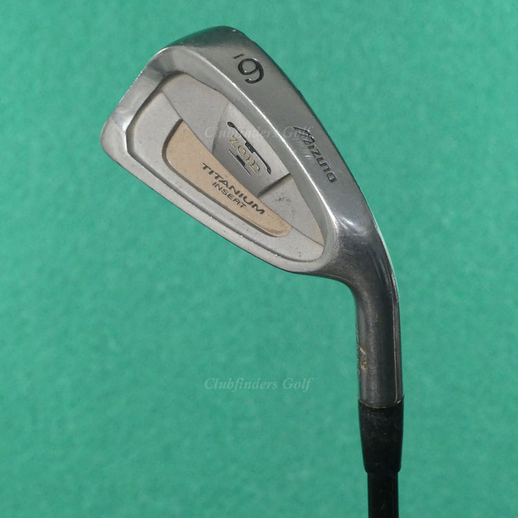 Mizuno T-Zoid T3 Oversize Titanium Insert Single 6 Iron Factory Graphite Regular