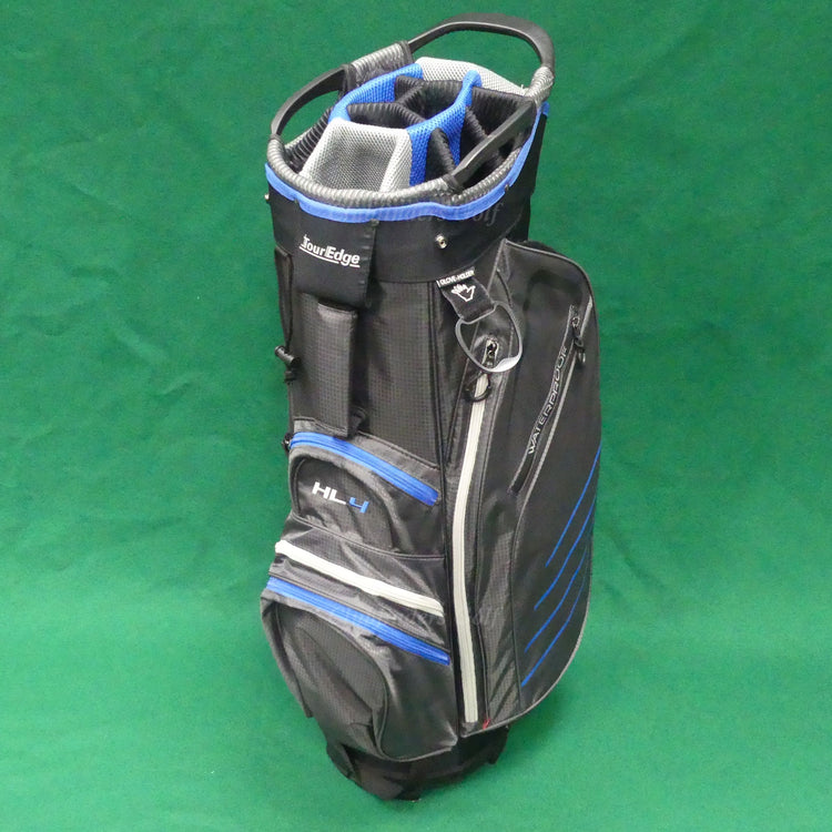 NEW Lady Tour Edge HL4 Grey/Blue/Silver 14-Way Golf Cart Bag w/ Raincover