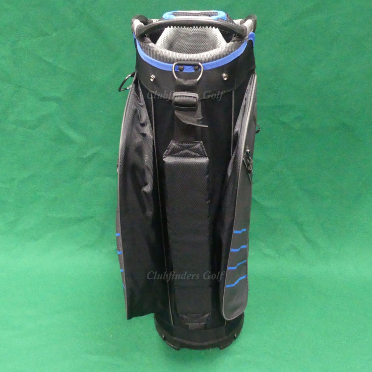 NEW Lady Tour Edge HL4 Grey/Blue/Silver 14-Way Golf Cart Bag w/ Raincover