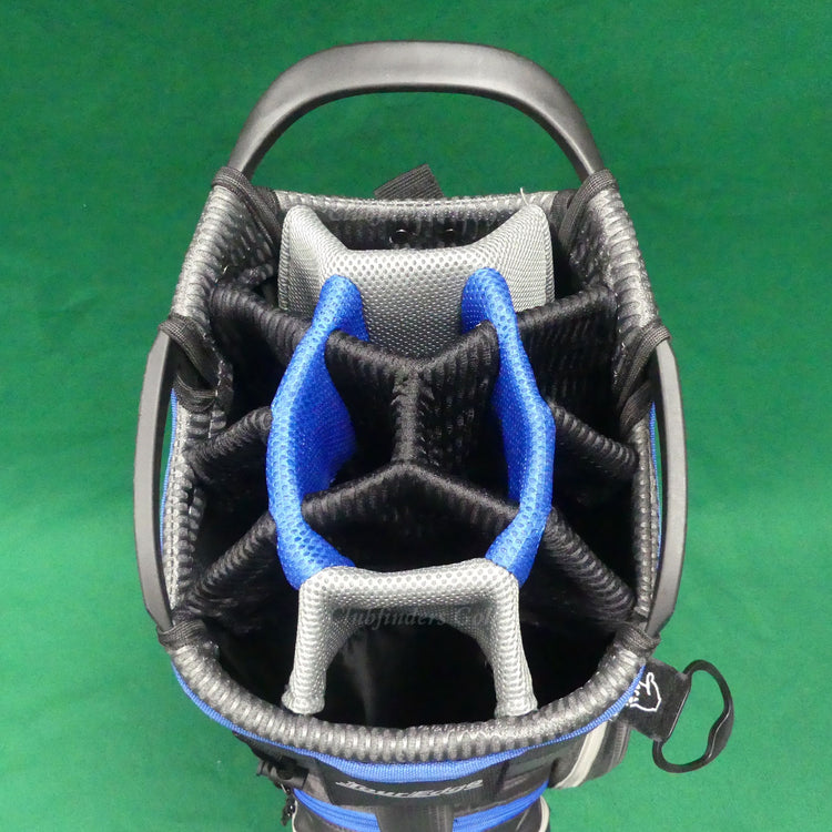 NEW Lady Tour Edge HL4 Grey/Blue/Silver 14-Way Golf Cart Bag w/ Raincover