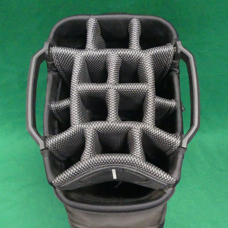 Ping 2022 Pioneer Black / White 14-Way Golf Cart Bag w/ Raincover
