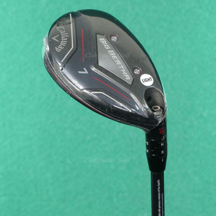 Callaway Big Bertha 2019 30° Hybrid 7 Iron Recoil ESX F2 Graphite Seniors w/ HC